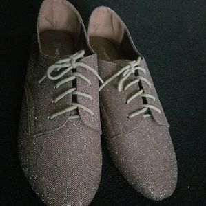 Glitter Oxford Flats